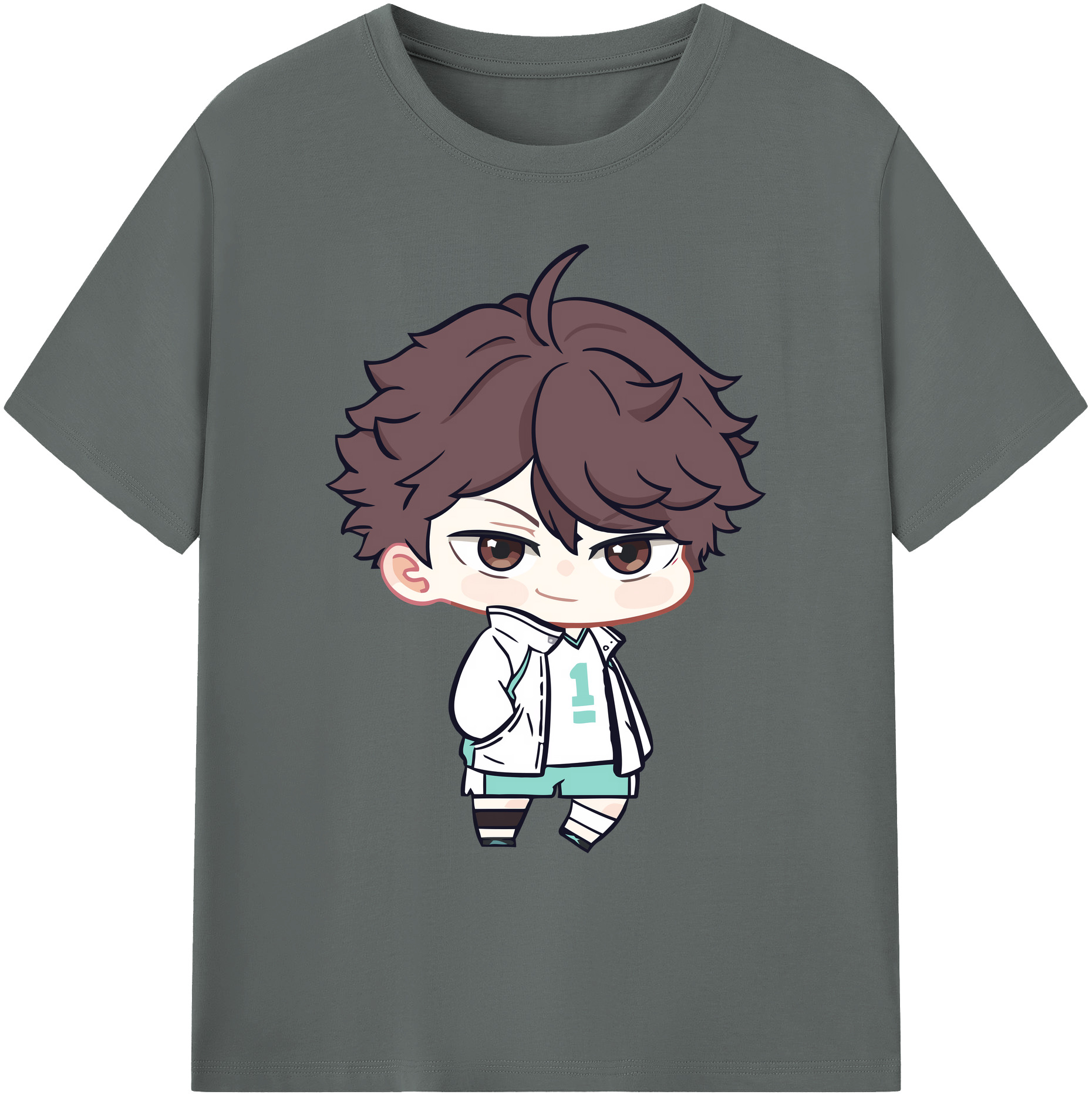（画像用） ハイキュー!! Haikyu!! 綿100％ メンズ半袖Tシャツ｜肌触りやわらか＆通気性